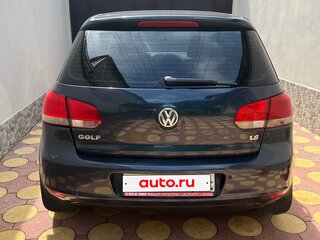 2012 Volkswagen Golf VI, синий, 680000 рублей, вид 3