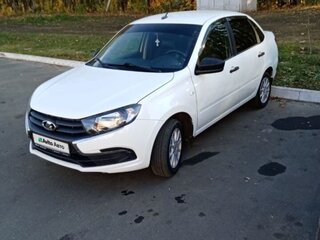 2021 Lada (ВАЗ) Granta I Рестайлинг, белый, 575000 рублей, вид 1