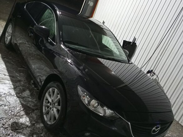 2015 Mazda 6 III (GJ) Рестайлинг, чёрный, 1470000 рублей - вид 8