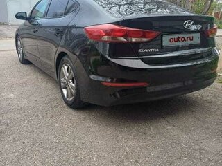 2016 Hyundai Elantra VI (AD), чёрный, 1570000 рублей, вид 5