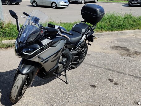2023 CFMoto 650GT, чёрный, 560000 рублей, вид 2