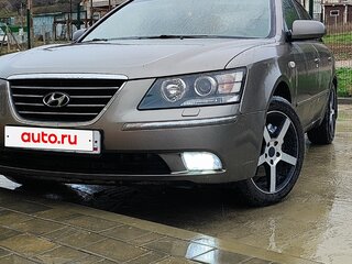 2008 Hyundai Sonata V (NF) Рестайлинг, серый, 1200000 рублей, вид 3