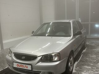 2005 Hyundai Accent ТагАЗ II, серебристый, 315000 рублей, вид 1