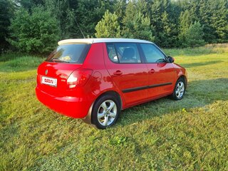 2011 Skoda Fabia II Рестайлинг, красный, 810000 рублей, вид 5