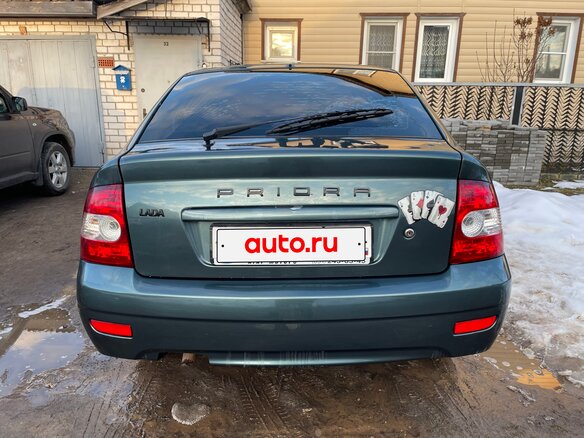 2010 Lada (ВАЗ) Priora I, серый, 330000 рублей - вид 4