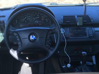 2006 BMW X5 4.4i I (E53) Рестайлинг, чёрный, 1010000 рублей, вид 4