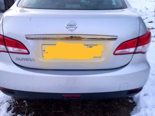 2014 Nissan Almera III (G15), серебристый, 850000 рублей, вид 2