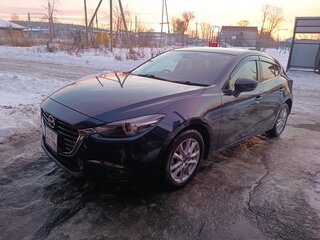 2018 Mazda Axela III Рестайлинг, синий, 1450000 рублей, вид 4
