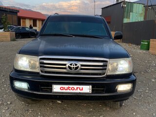2007 Toyota Land Cruiser 100 Series Рестайлинг 2, чёрный, 2300000 рублей, вид 2
