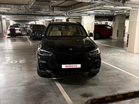 2019 BMW X5 30d IV (G05/G18), чёрный, 7700000 рублей