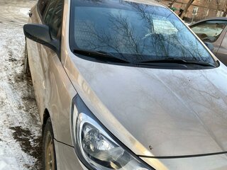 2011 Hyundai Solaris I, золотистый, 750000 рублей, вид 5
