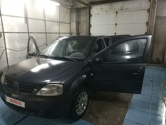 2009 Renault Logan I, серый