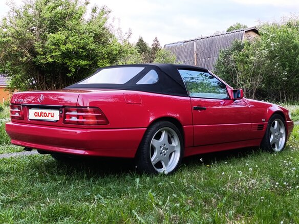 1994 Mercedes-Benz SL-Класс 320 IV (R129), красный, 4400000 рублей - вид 9