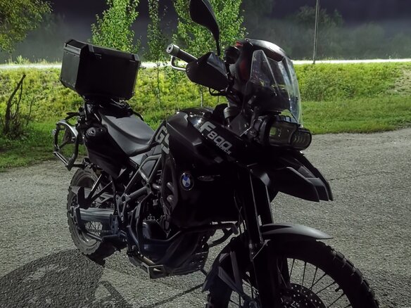 2012 BMW F 800 GS, чёрный, 700000 рублей