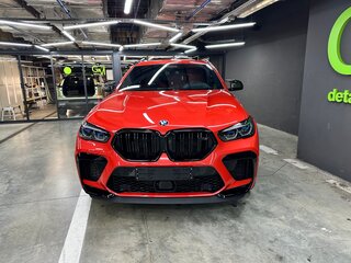 2021 BMW X6 M Competition III (F96), красный, 13000000 рублей, вид 4