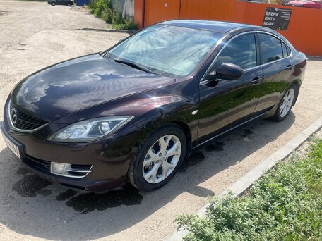 2008 Mazda 6 II (GH), пурпурный, 790000 рублей, вид 1