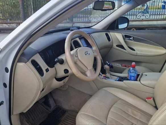 2008 Infiniti EX EX35 5-speed I (J50), белый, 1350000 рублей - вид 11
