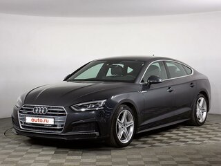 2018 Audi A5 II (F5), синий, 3600000 рублей, вид 1