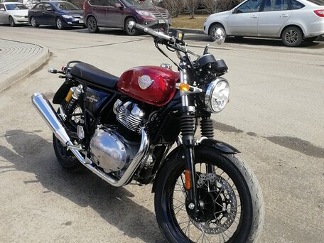2024 Royal Enfield Interceptor 650, красный, 599000 рублей, вид 3