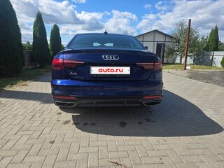 2021 Audi A4 35 TFSI V (B9) Рестайлинг, синий, 3500000 рублей, вид 5