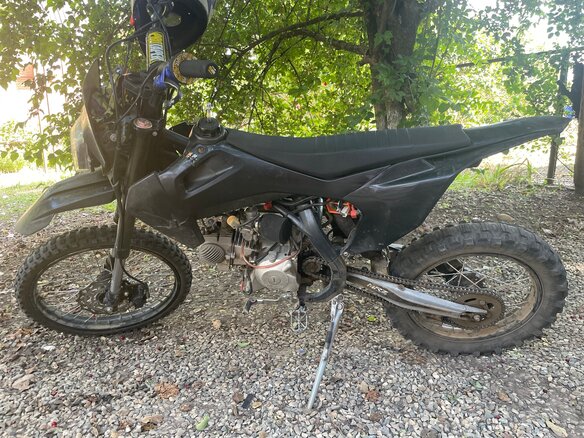 2024 Kayo Basic YX140EM, чёрный, 40000 рублей