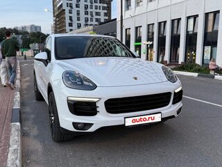2014 Porsche Cayenne Diesel II Рестайлинг (958), белый, 3550000 рублей, вид 3