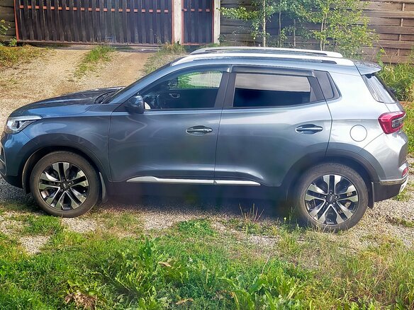 2021 Chery Tiggo 4 I Рестайлинг, серый, 1350000 рублей