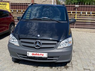 2014 Mercedes-Benz Vito 113 CDI L3 II (W639) Рестайлинг, чёрный, 2000000 рублей, вид 1