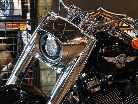 2021 Harley-Davidson Fat Boy, чёрный, 2499000 рублей, вид 5