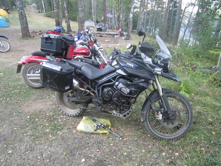 2013 Triumph Tiger 800, чёрный, 750000 рублей, вид 4
