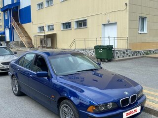 2002 BMW 5 серии 525i IV (E39) Рестайлинг, синий, 900000 рублей, вид 2