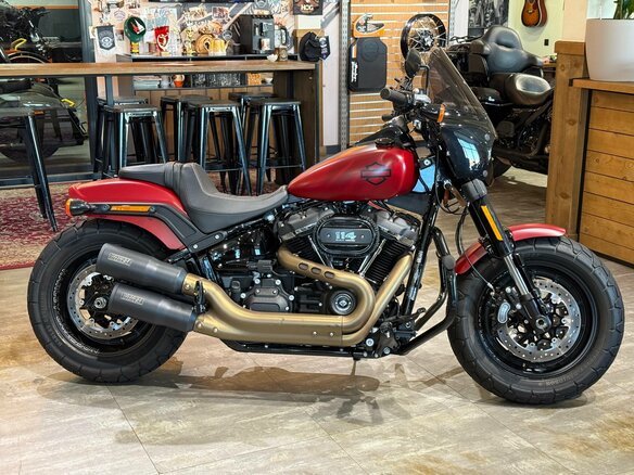 2021 Harley-Davidson Fat Bob, красный, 2100000 рублей - вид 12