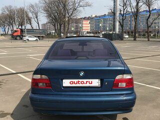 2001 BMW 5 серии 525i IV (E39) Рестайлинг, синий, 950000 рублей, вид 5