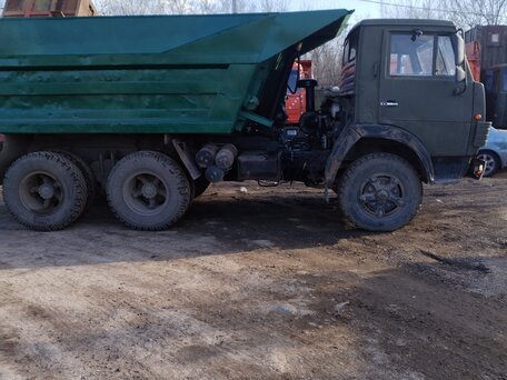 1989 КамАЗ 5511, зелёный, 340000 рублей, вид 4