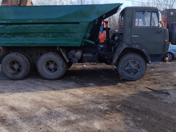 1989 КамАЗ 5511, зелёный, 340000 рублей - вид 3