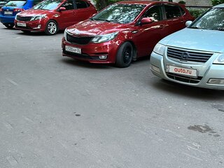 2017 Kia Rio III Рестайлинг, красный, 770000 рублей, вид 2