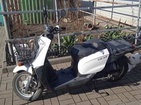2019 Yamaha Gear, белый, 70000 рублей, вид 4