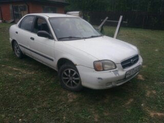 1998 Suzuki Baleno I, белый, 180000 рублей, вид 2