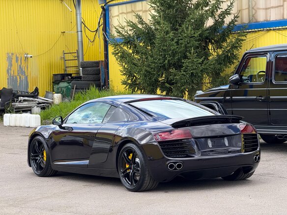 2008 Audi R8 V8 I (Typ 42), чёрный - вид 8