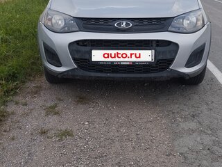 2015 Lada (ВАЗ) Kalina Cross II, серый, 455000 рублей, вид 2