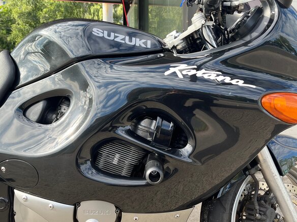 2000 Suzuki GSX 600F Katana, чёрный, 320000 рублей - вид 6