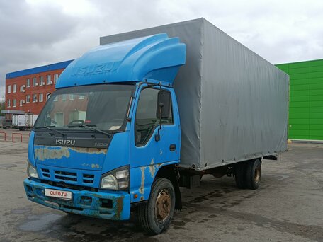 2008 Isuzu Elf (N-series), синий, 1300000 рублей, вид 1