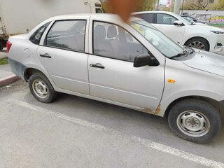 2014 Lada (ВАЗ) Granta I, серебристый, 265000 рублей, вид 3