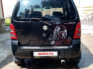 2002 Suzuki Wagon R Solio II, чёрный, 300000 рублей, вид 3