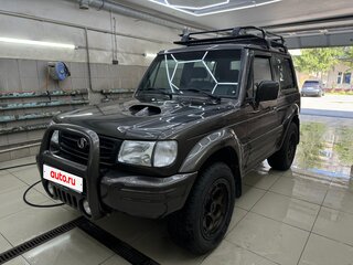 1997 Hyundai Galloper II, коричневый, 1700000 рублей, вид 3