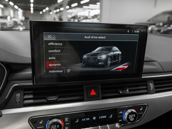 2020 Audi A4 40 TFSI V (B9) Рестайлинг, белый - вид 18