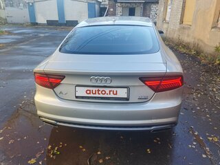 2016 Audi A7 I (4G) Рестайлинг, серебристый, 2380000 рублей, вид 3