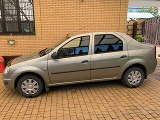 2012 Renault Logan I Рестайлинг, серый, 395000 рублей, вид 3