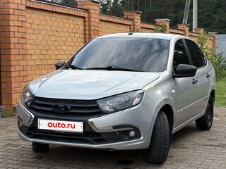 2018 Lada (ВАЗ) Granta I Рестайлинг, серебристый, 445000 рублей, вид 1