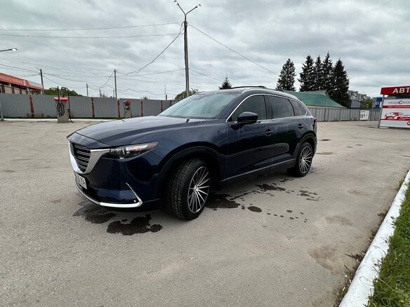 2019 Mazda CX-9 II, синий, 3150000 рублей - вид 1